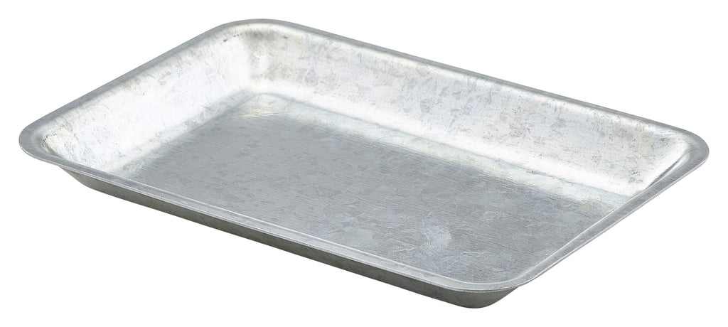 Galvanised Steel Tray 20x14x2cm