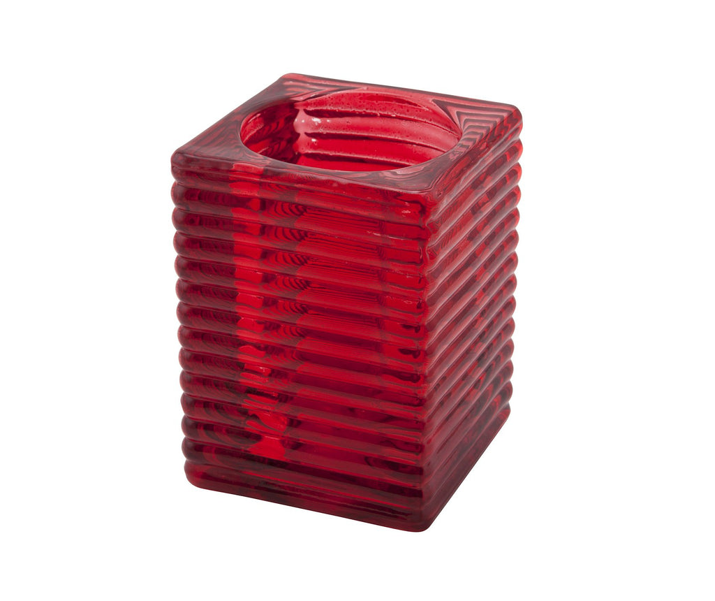 'Highlight' Candle Holder Red (6Pcs)