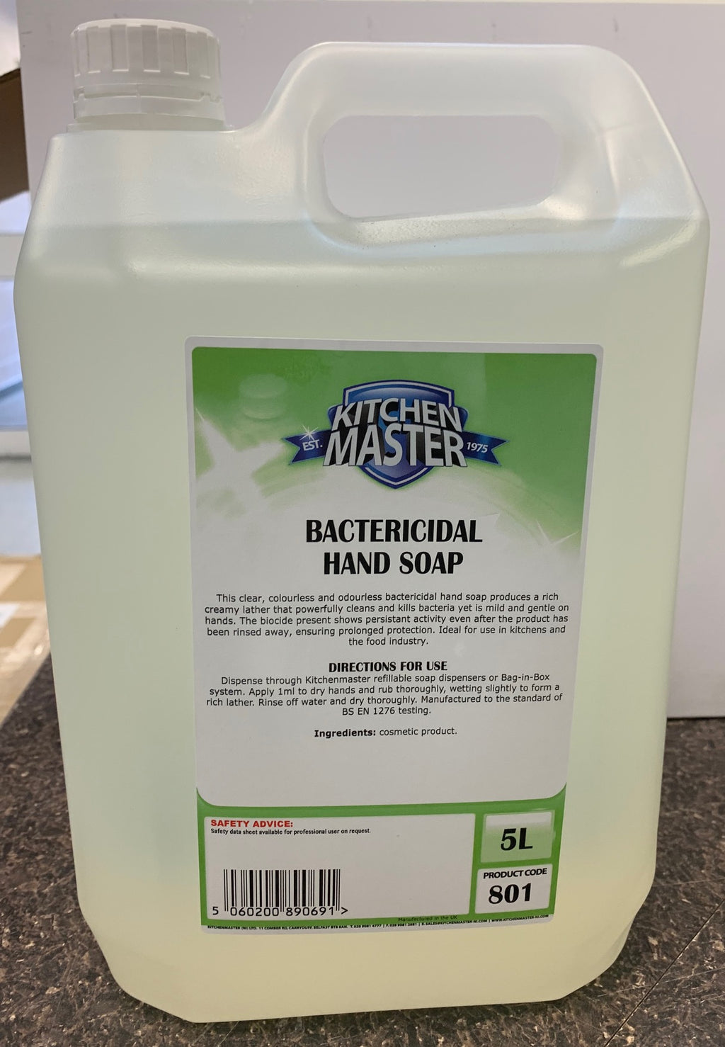 801 5LT Bactericidal hand soap