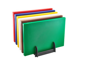 Low Density Chopping Board And Rack Set 18 x 12 x 1"