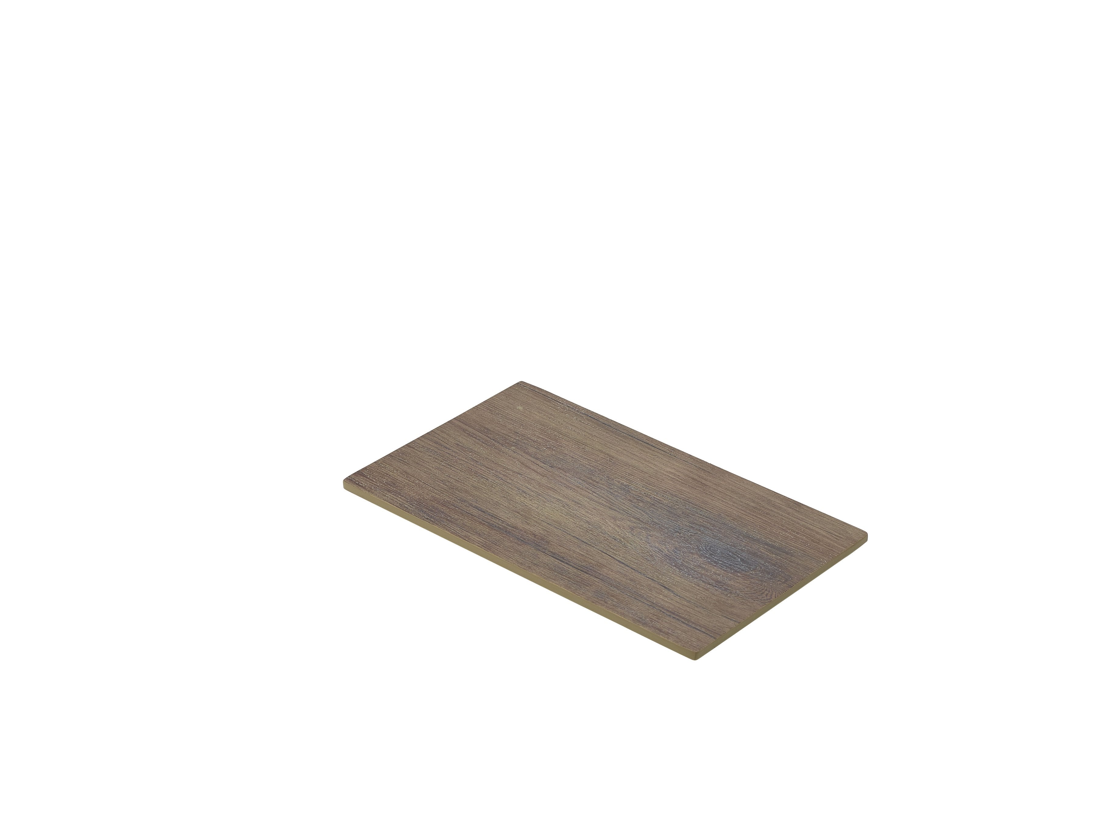 Wood Effect Melamine Platter GN 1/4