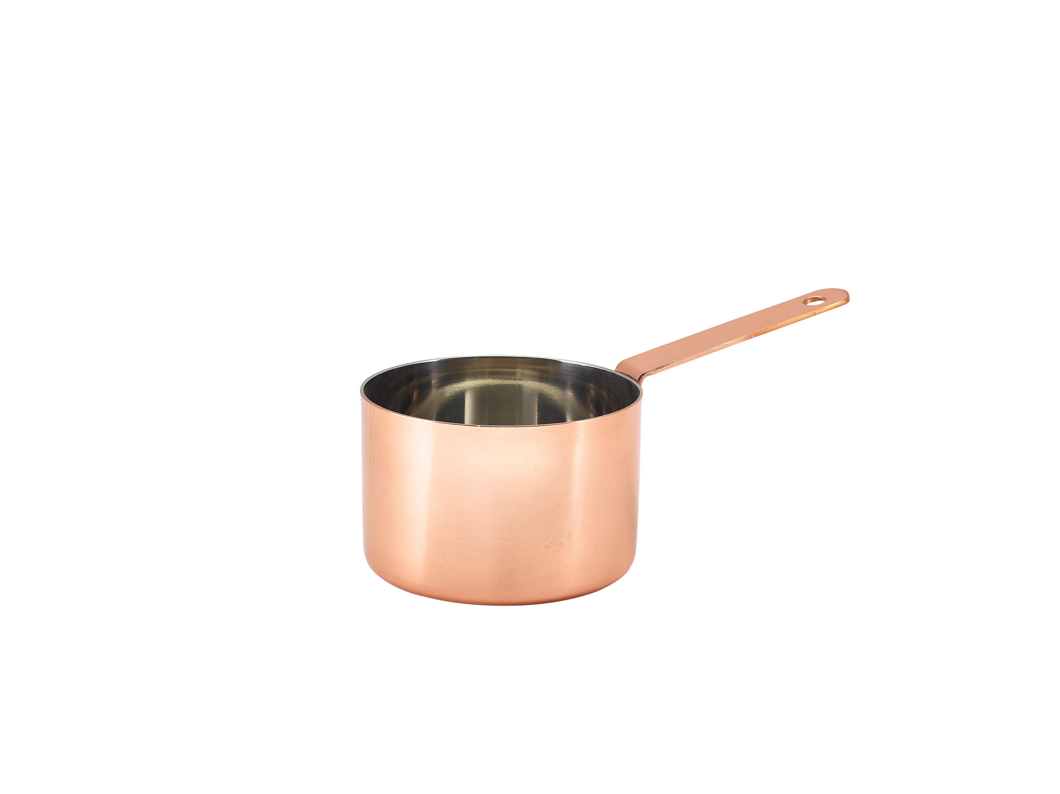 Mini Copper Saucepan 9 x 6.3cm 6 pack