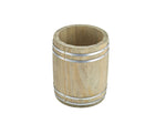 Miniature Wooden Barrel 11.5Dia x 13.5cm