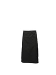 EgoChef Black Waist Apron W/ Split Pocket 70cm Long