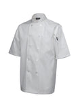 Ego Chef Standard Jacket (Short Sleeve) White