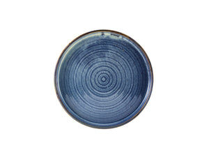 Terra Porcelain Aqua Blue Presentation Plate 26cm