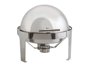 Round Deluxe Roll Top Chafer 6L