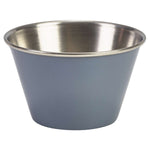 6oz Stainless Steel Ramekin Grey  24 pack