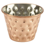 2.5oz Copper Plated Hammered Ramekin  24 pack