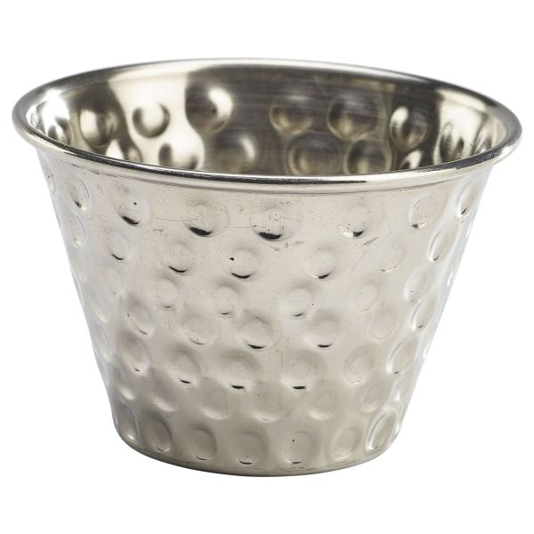 4oz Stainless Steel Hammered Ramekin  24 pack