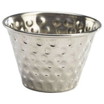 4oz Stainless Steel Hammered Ramekin  24 pack