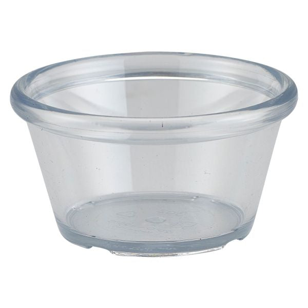 Ramekin 3oz Smooth Clear 24 pack