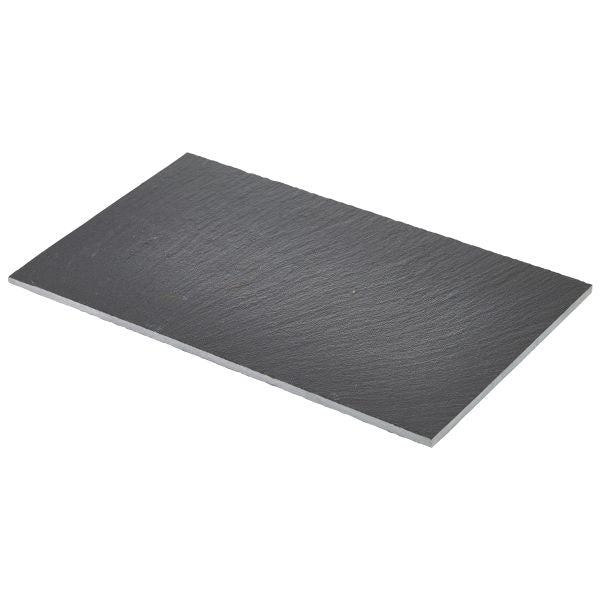 Genware Slate Platter 26.5x16cm GN 1/4**6pack