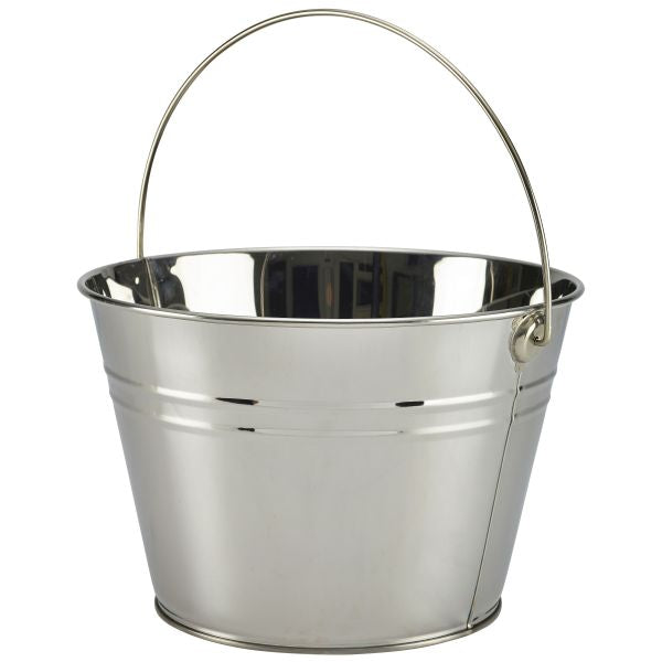 Stainless Steel Serving Bucket 6 pack 25cm Dia