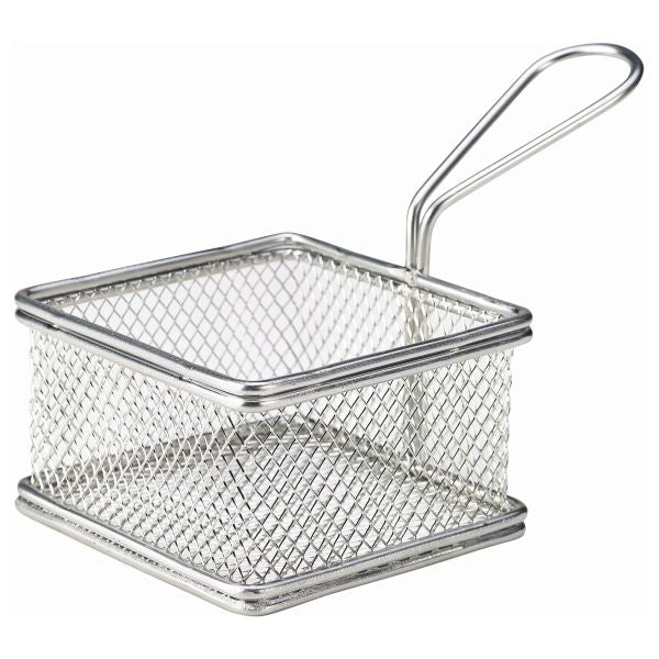 Serving Fry Basket Square 9.5X9.5X6cm