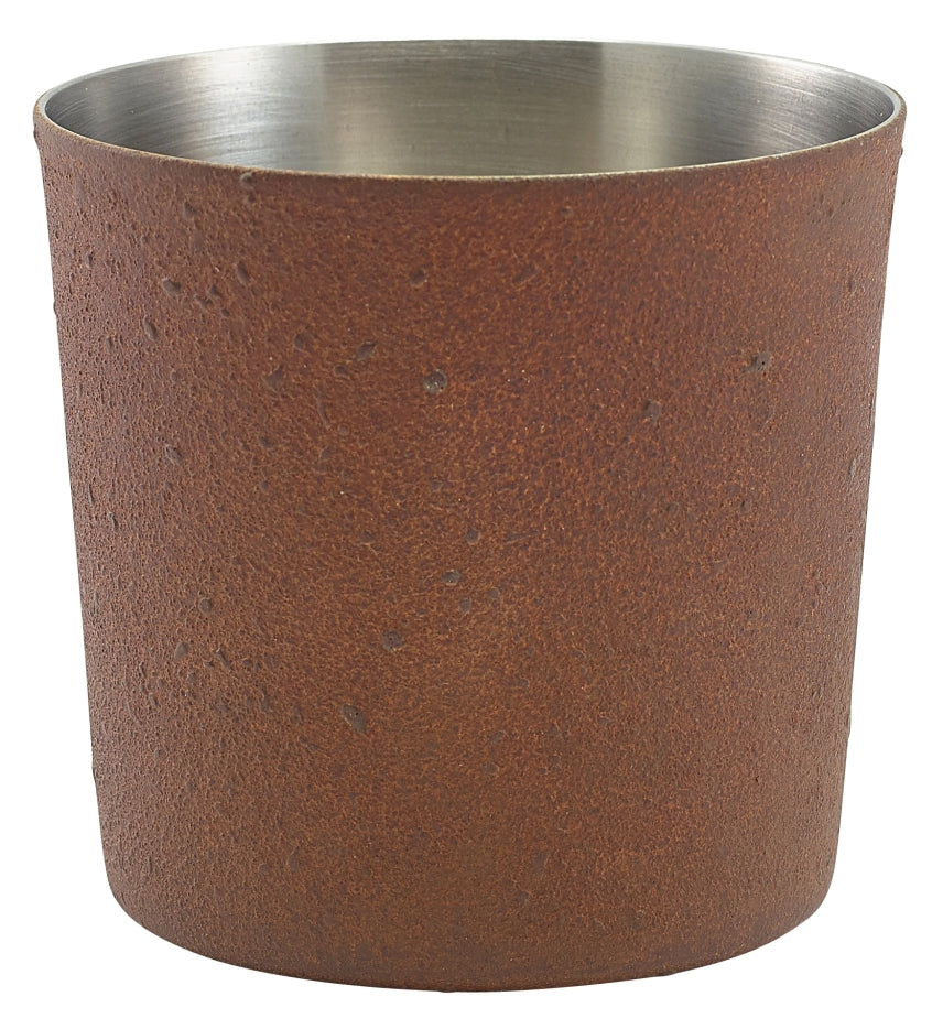 Rust Effect Serving Cup 8.5 x 8.5cm