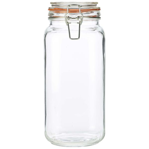 Genware Glass Terrine Jar 2L. 12pack