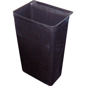 Waste food bin for black plastic trolley
