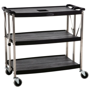 Foldable Large Poly. Trolley 3 Tier