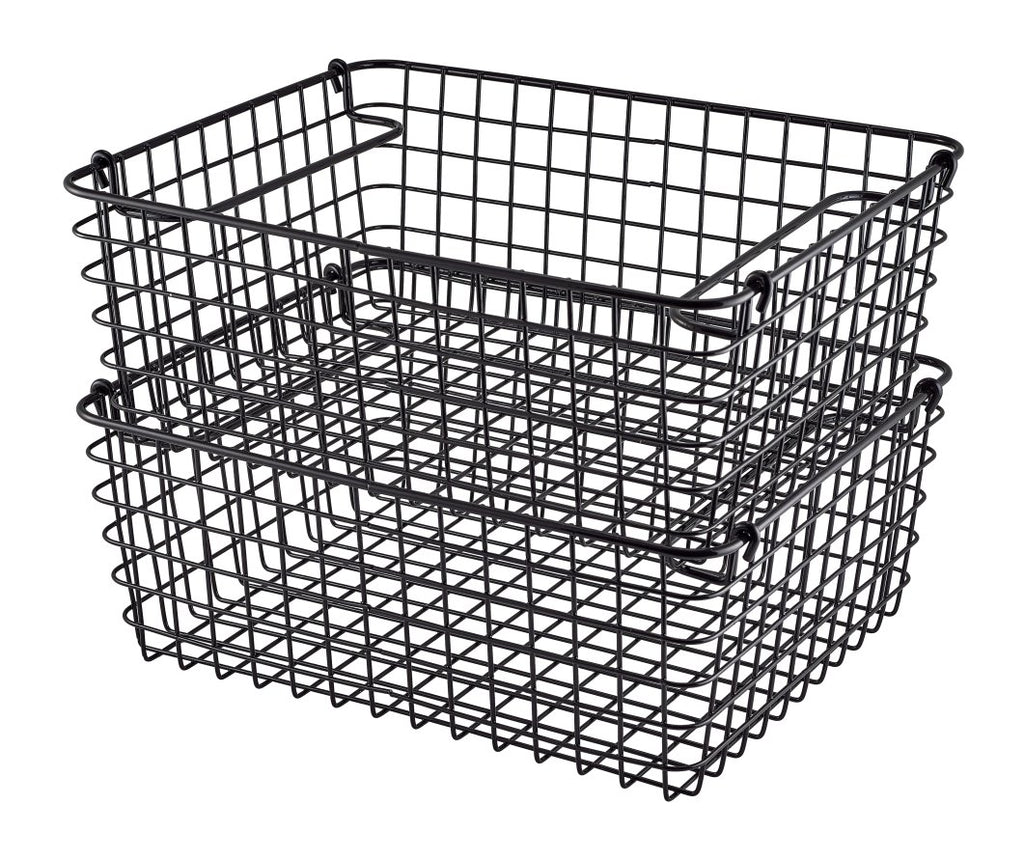 Black Wire Display Basket GN1/2