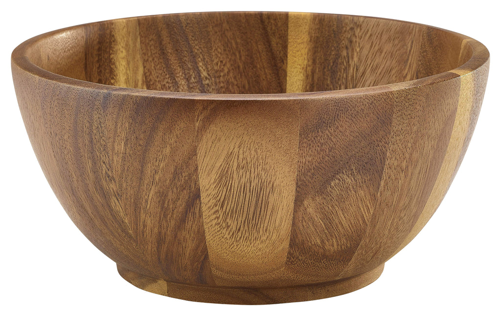 Acacia Wood Bowl 25Dia x 12cm