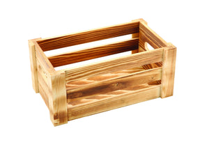 Wooden Crate Rustic Finish 27 x 16 x 12cm