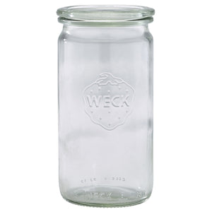 WECK Cylindrical Jar 34cl/12oz 6cm (Dia)12 pack