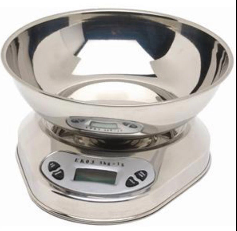 Digital scales with Bowl 5kg x 1 g