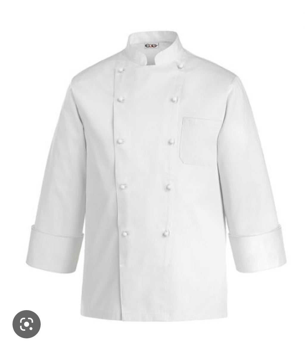 Ego Chef Standard Jacket (Long Sleeve) White