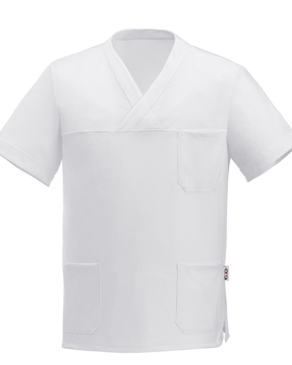 White Medical Tunic Short Sleeve